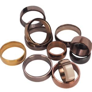 PVD Coating For Rings