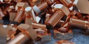 PVD Copper Coating For Nuts & Bolts