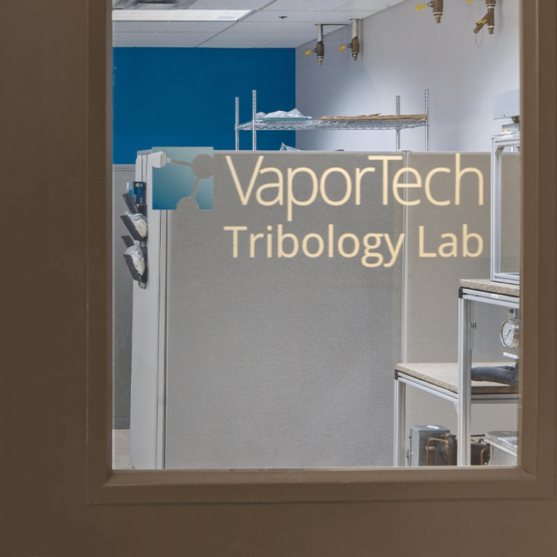 Support coating optimization VaporTech trilogy lab